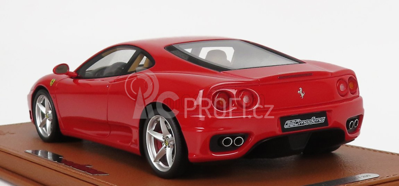 Bbr-models Ferrari 360 Modena 1999 - Manual Gear Box 1:18, červená