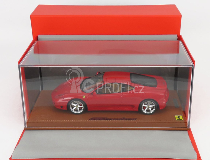 Bbr-models Ferrari 360 Modena 1999 - Manual Gear Box 1:18, červená