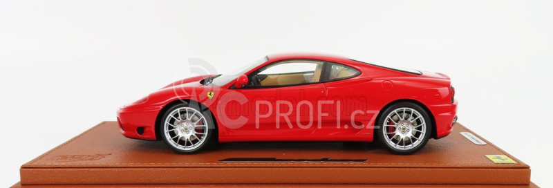 Bbr-models Ferrari 360 Modena F1 Gear Box Challenger Grill 1999 1:18, červená