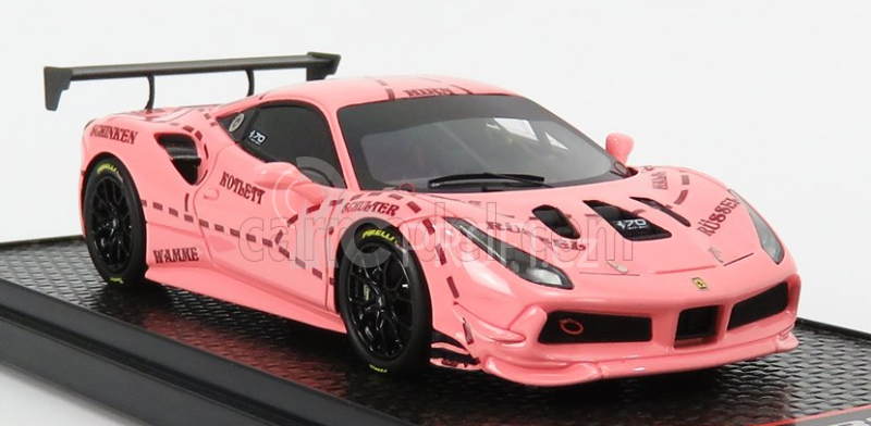 Bbr-models Ferrari 488 Challenge N 0 Rolex 24h Daytona 2018 1:43 Pink