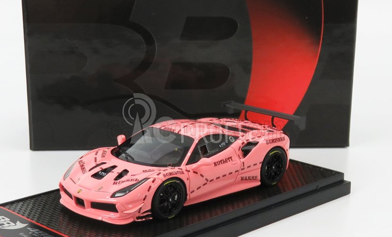 Bbr-models Ferrari 488 Challenge N 0 Rolex 24h Daytona 2018 1:43 Pink
