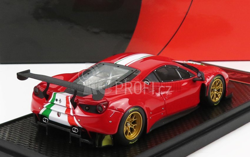 Bbr-models Ferrari 488 Gt Modificata 2020 1:43 Rosso Corsa 322 - Červená