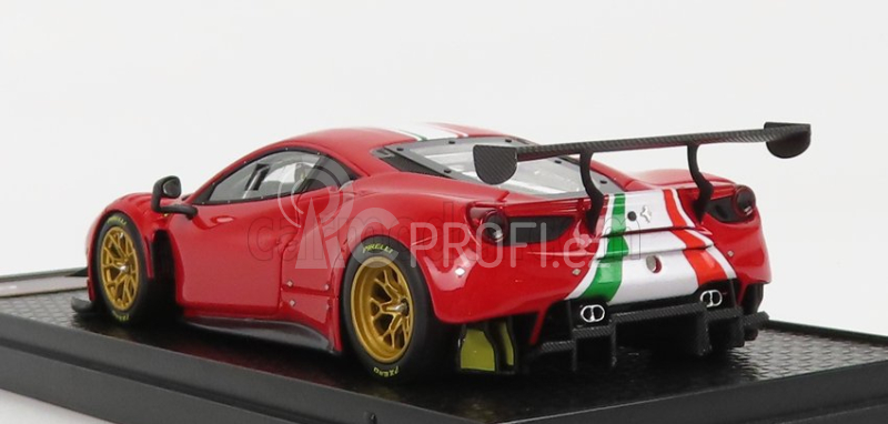 Bbr-models Ferrari 488 Gt Modificata 2020 1:43 Rosso Corsa 322 - Červená