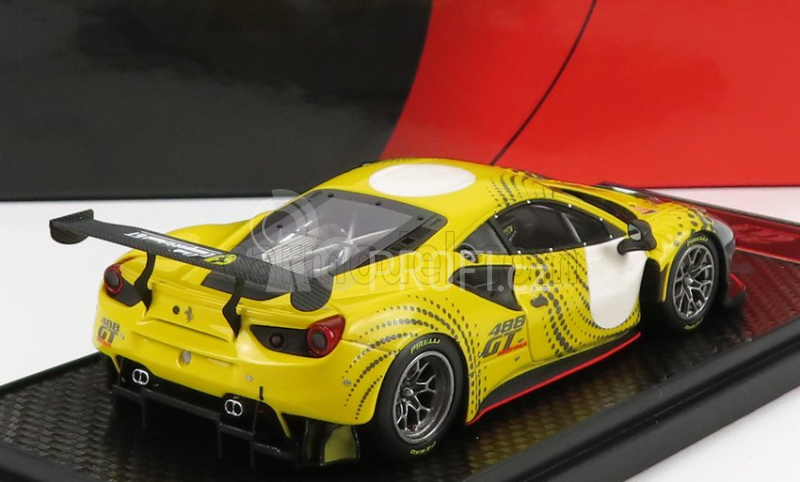 Bbr-models Ferrari 488 Gt Modificata 2020 1:43 Žlutá Matná Šedá