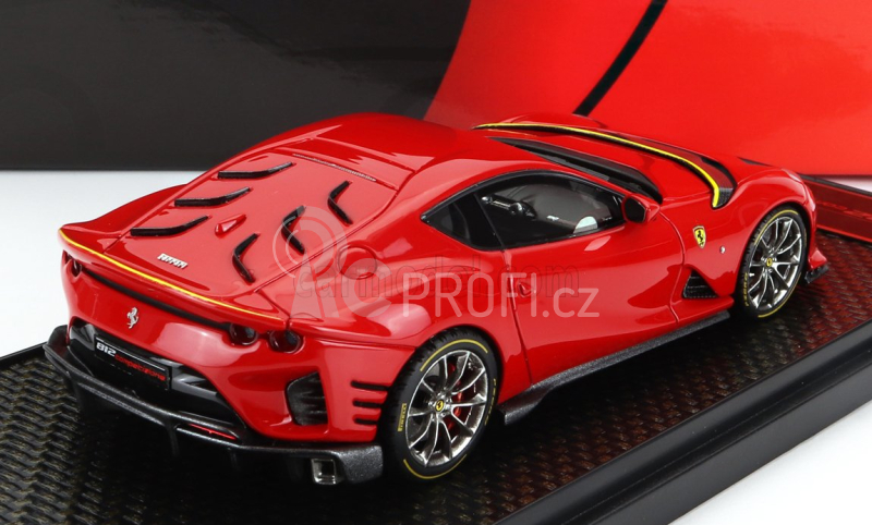 Bbr-models Ferrari 812 Competizione 2021 1:43 Rosso Corsa 322 - Červená