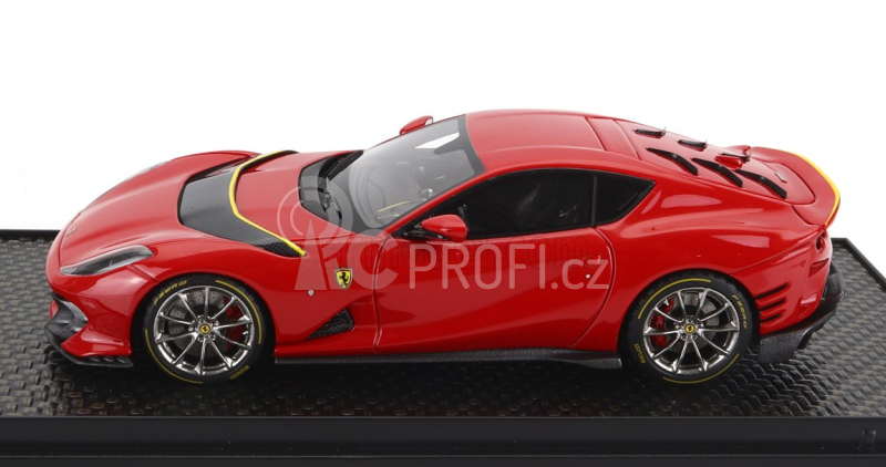 Bbr-models Ferrari 812 Competizione 2021 1:43 Rosso Corsa 322 - Červená