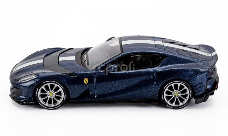 Bbr-models Ferrari 812 Competizione 2021 1:64 Modrá Tour De France Bílá