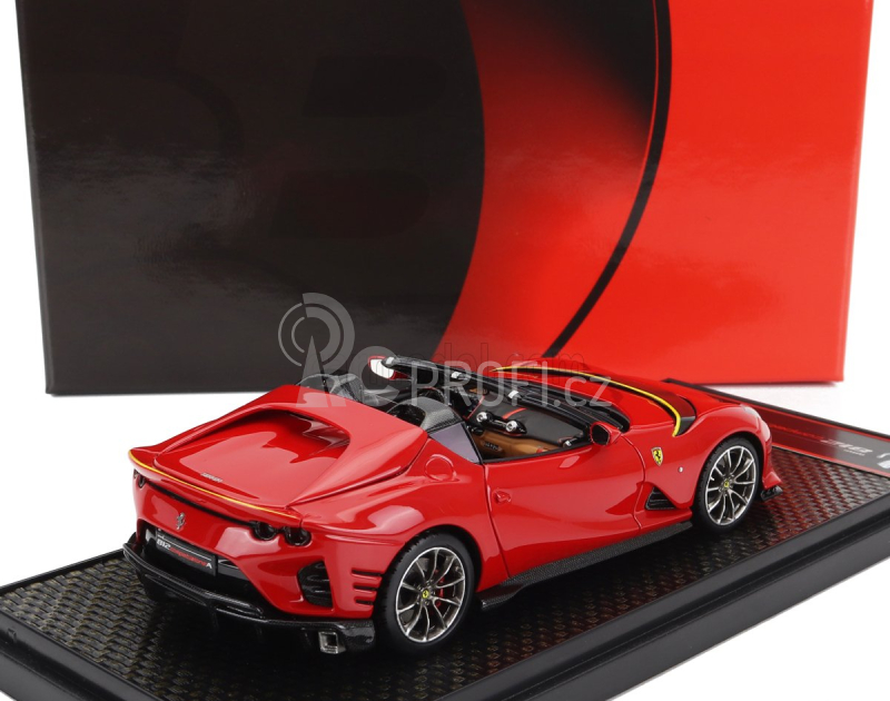 Bbr-models Ferrari 812 Competizione A Spider 2022 1:43 Rosso Corsa 322 - Červená