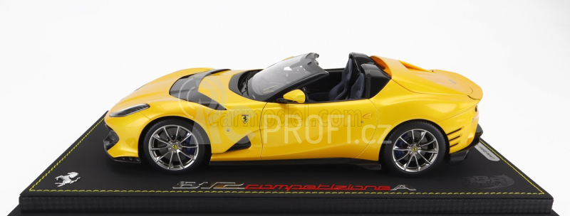 Bbr-models Ferrari 812 Competizione A Spider 2022 1:18, žlutá
