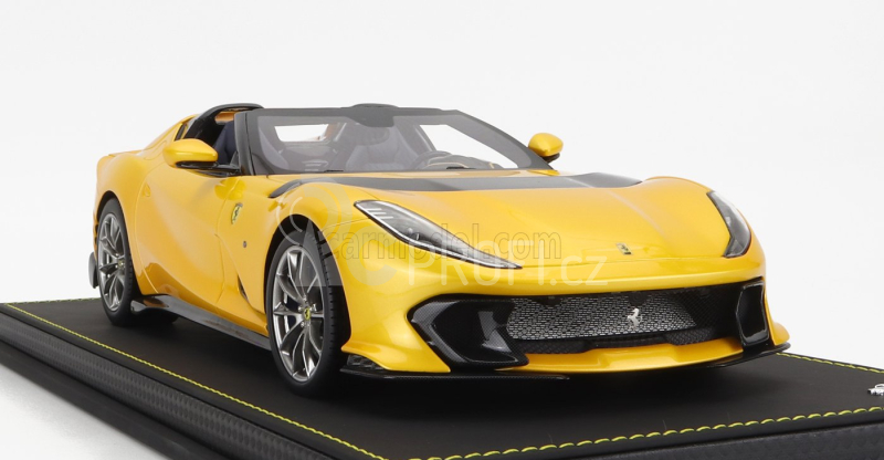 Bbr-models Ferrari 812 Competizione A Spider 2022 1:18, žlutá