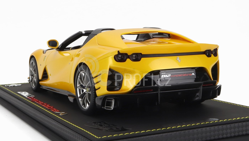 Bbr-models Ferrari 812 Competizione A Spider 2022 1:18, žlutá