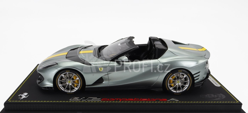 Bbr-models Ferrari 812 Competizione A Spider 2022 1:18, šedá