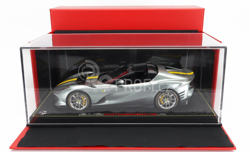 Bbr-models Ferrari 812 Competizione A Spider 2022 1:18, šedá