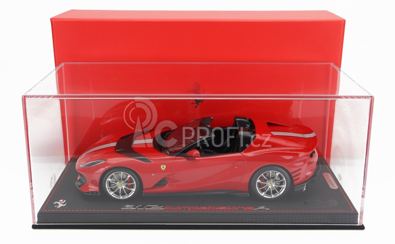 Bbr-models Ferrari 812 Competizione A Spider 2022 1:18, červená