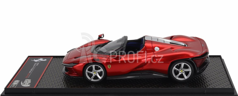 Bbr-models Ferrari Daytona Sp3 Open Roof Icona 2022 1:43 Rosso Metalizzato - Červený Met