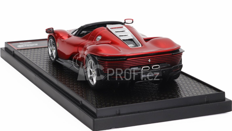 Bbr-models Ferrari Daytona Sp3 Open Roof Icona 2022 1:43 Rosso Metalizzato - Červený Met