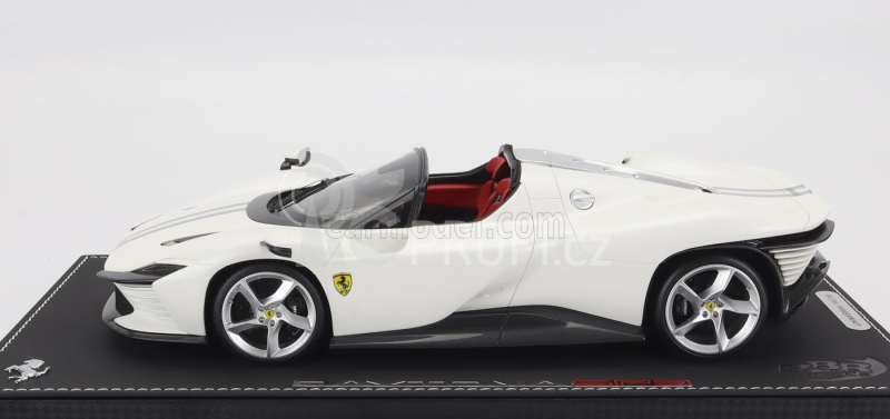 Bbr-models Ferrari Daytona Sp3 Open Roof Icona 2022 1:18, bílá