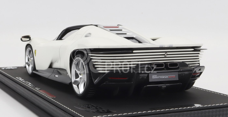 Bbr-models Ferrari Daytona Sp3 Open Roof Icona 2022 1:18, bílá