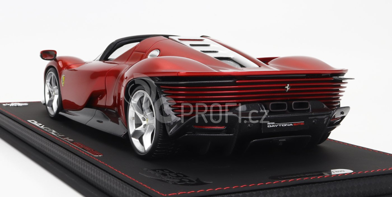 Bbr-models Ferrari Daytona Sp3 Open Roof Icona 2022 1:18, červená