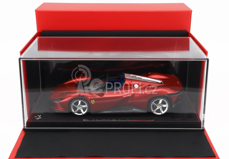 Bbr-models Ferrari Daytona Sp3 Open Roof Icona 2022 1:18, červená
