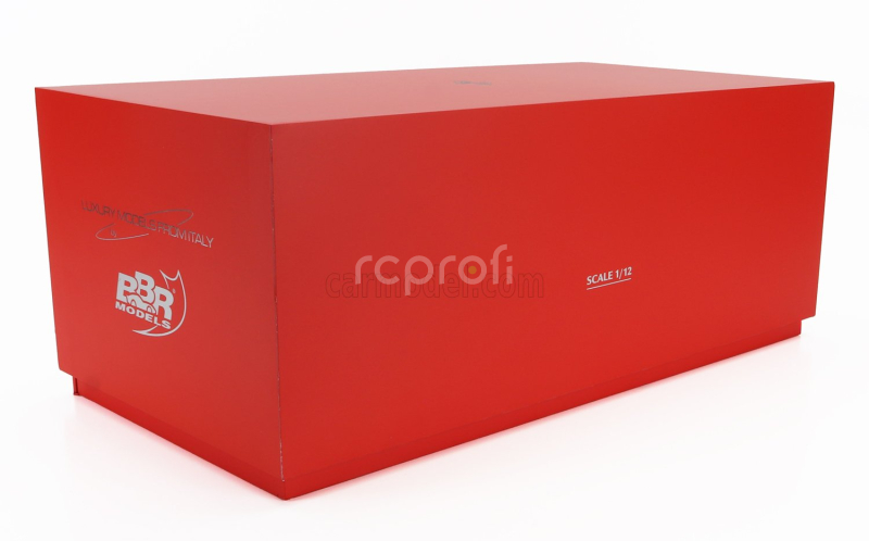 Bbr-models Ferrari Daytona Sp3 Serie Icona Open Roof 2022 - Con Vetrina - With Showcase 1:12 Rosso Magma - Červený Met