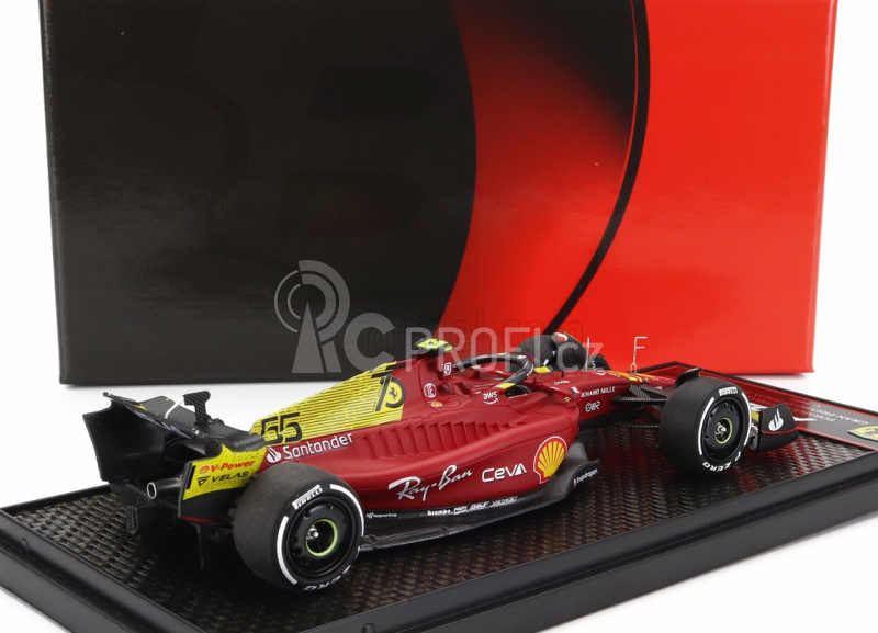 Bbr-models Ferrari F1-75 Scuderia Ferrari N 55 1:43, červená