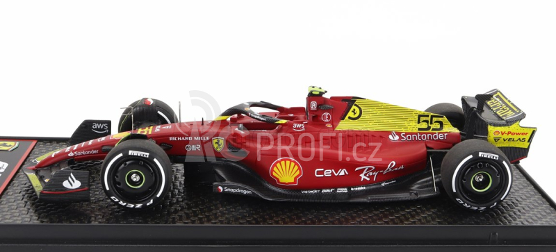 Bbr-models Ferrari F1-75 Scuderia Ferrari N 55 1:43, červená