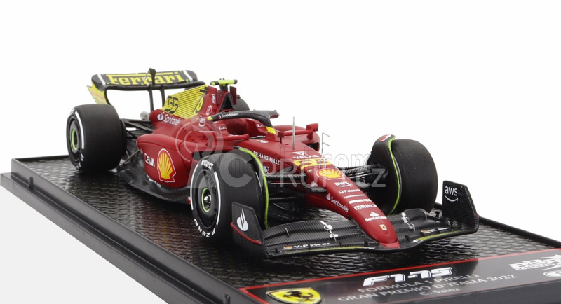 Bbr-models Ferrari F1-75 Scuderia Ferrari N 55 1:43, červená