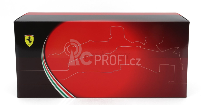 Bbr-models Ferrari F1-75 Team Scuderia Ferrari N 16 1:18, červená