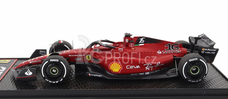 Bbr-models Ferrari F1-75 Team Scuderia Ferrari N 16 1:43, červená