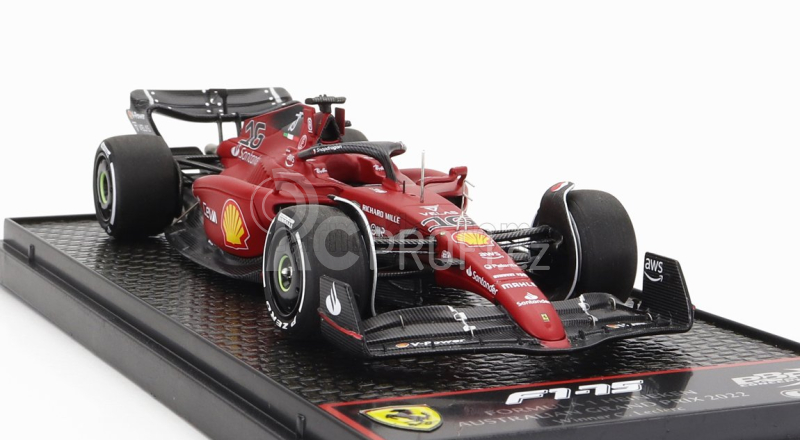 Bbr-models Ferrari F1-75 Team Scuderia Ferrari N 16 1:43, červená