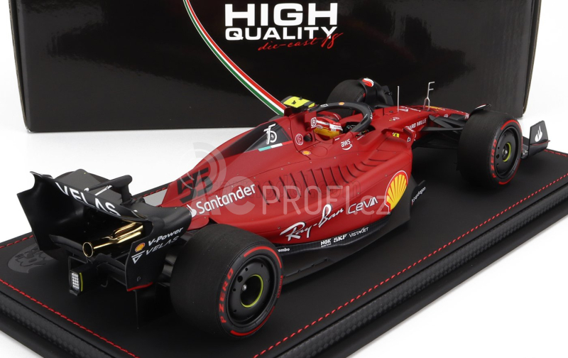 Bbr-models Ferrari F1-75 Team Scuderia Ferrari N 55 1:18, červená