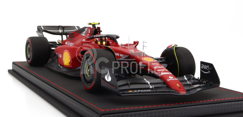 Bbr-models Ferrari F1-75 Team Scuderia Ferrari N 55 1:18, červená