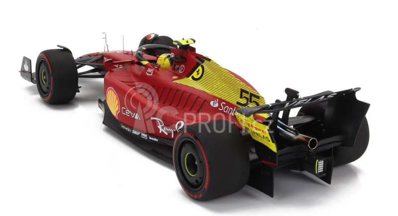 Bbr-models Ferrari F1-75 Team Scuderia Ferrari N 55 1:18, červená