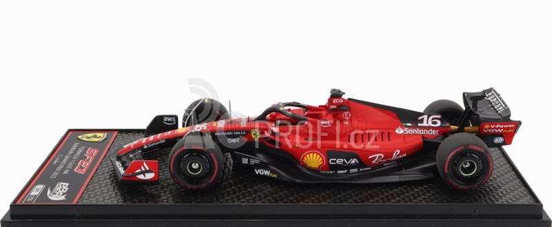 Bbr-models Ferrari F1 Sf-23 Team Scuderia Ferrari N 16 1:43, červená