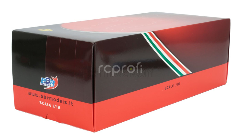 Bbr-models Ferrari F1  Sf-24 Team Scuderia Ferrari N 55 3rd Monaco Gp 2024 Carlos Sainz - Polifoam Packaging 1:18 Červená Černá