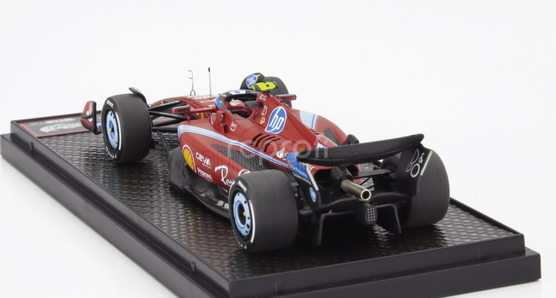 Bbr-models Ferrari F1  Sf-24 Team Scuderia Ferrari N 55 5th Miami Gp 2024 Carlos Sainz 1:43 Červená Světle Modrá
