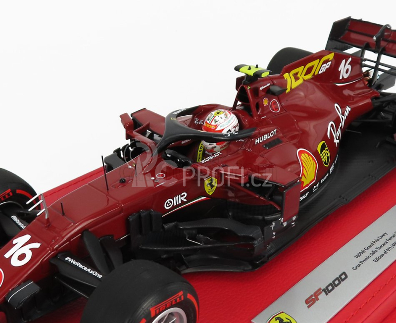 Bbr-models Ferrari F1 Sf1000 Team Scuderia Ferrari N 16 1:18, tmavě červená