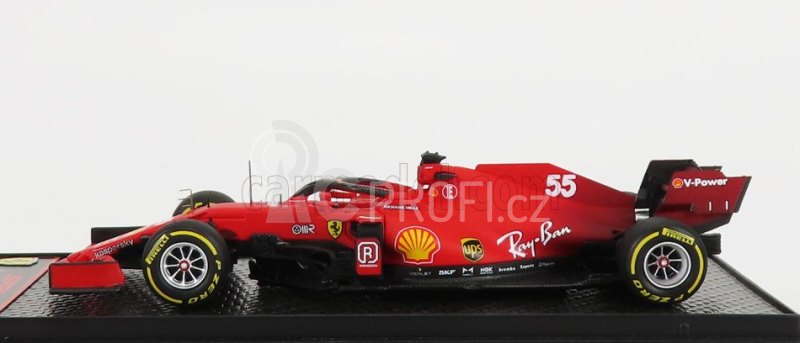 Bbr-models Ferrari F1 Sf21  Team Scuderia Ferrari Mission Winnow N 55 1:43, červená
