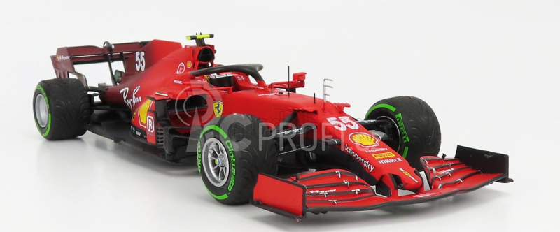 Bbr-models Ferrari F1 Sf21 Team Scuderia Ferrari Mission Winnow N 55 1:18, červená