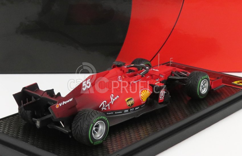 Bbr-models Ferrari F1 Sf21 Team Scuderia Ferrari Mission Winnow N 55 1:43, červená