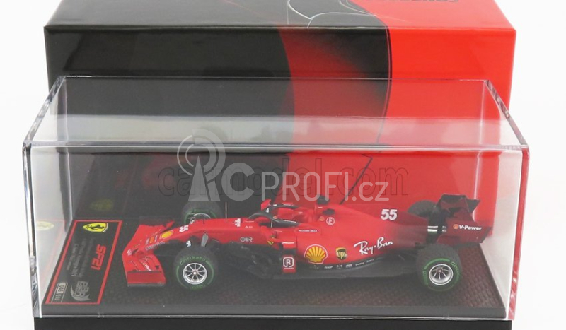 Bbr-models Ferrari F1 Sf21 Team Scuderia Ferrari Mission Winnow N 55 1:43, červená