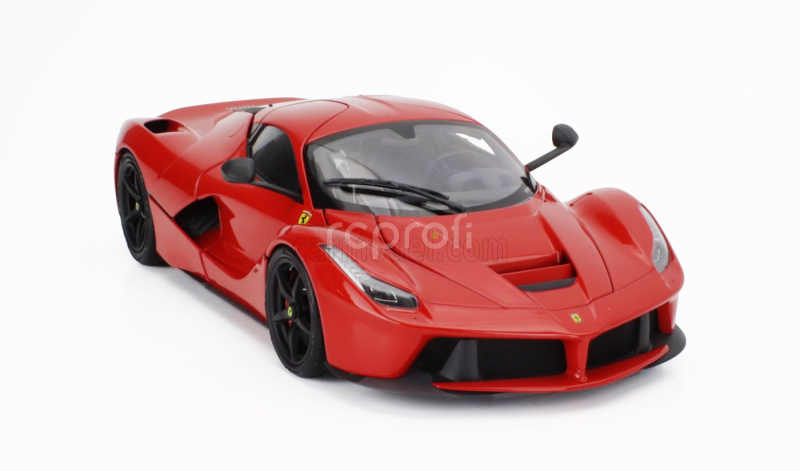 Bbr-models Ferrari Laferrari 2013 - Black Rims 1:18 Rosso Corsa Červená