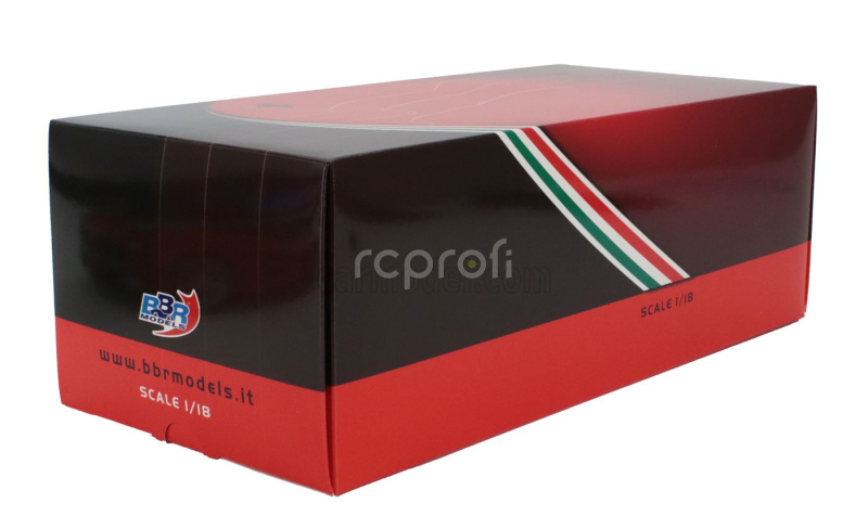 Bbr-models Ferrari Laferrari 2013 - Silver Rims 1:18 Rosso Corsa 322 - Červená