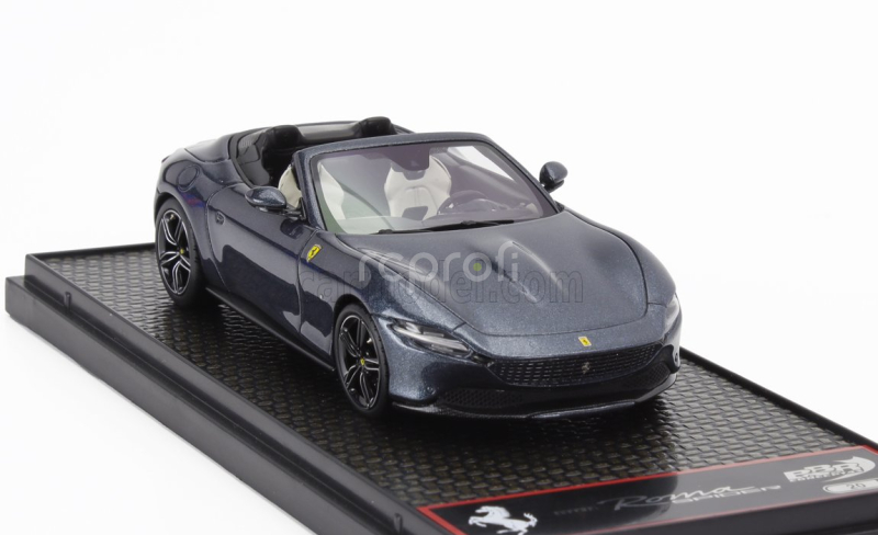 Bbr-models Ferrari Roma Spider Open 2020 1:43 Blu Roma - Blue Met