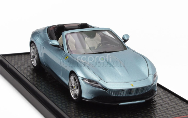 Bbr-models Ferrari Roma Spider Open 2020 1:43 Celeste Trevi - Světle Modrá Met