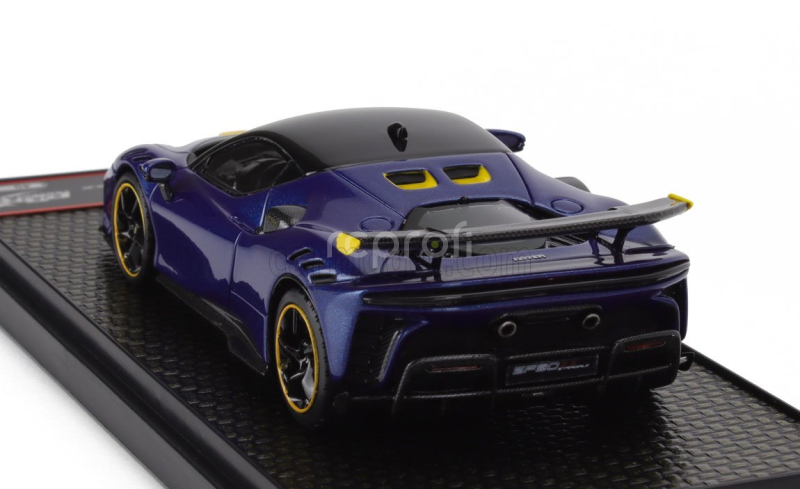 Bbr-models Ferrari Sf90 Xx Stradale 2024 1:43 Blu Tour De France - Modrá Černá Žlutá