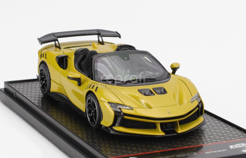 Bbr-models Ferrari Sf90 Xx Stradale Spider 2024 1:43 Giallo Montecarlo - Žlutá S Černou