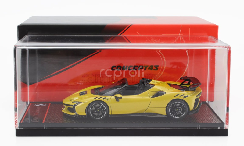 Bbr-models Ferrari Sf90 Xx Stradale Spider 2024 1:43 Giallo Montecarlo - Žlutá S Černou