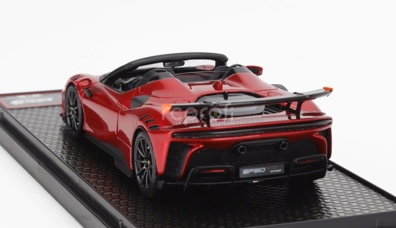 Bbr-models Ferrari Sf90 Xx Stradale Spider 2024 1:43 Rosso Fuoco - Červená Met Oranžová Černá